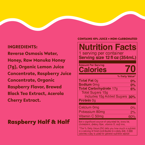 Raspberry Half & Half