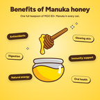 Healthy Lemonade, Sweetened with Manuka Honey